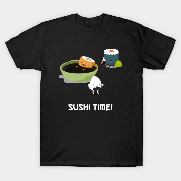 Sushi Time! T-Shirt by Printadorable